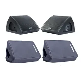 Сценический акустический монитор Fame Audio PAH215 Black с чехлом (пара)