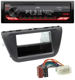 JVC Bluetooth USB DAB MP3 Autoradio für Suzuki SX4 S-Cross (JY ab 2013)