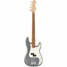 Бас-гитара Fender Player Precision Bass Pau Ferro FB Silver