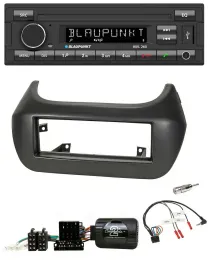 Blaupunkt USB DAB Bluetooth Lenkrad Autoradio für Fiat Fiorino Citroen Nemo Peug