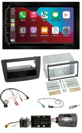 ESX 2DIN DAB USB Lenkrad Bluetooth Autoradio für Alfa Mito 14-18 schwarz