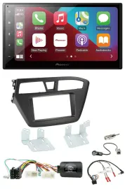 Pioneer USB Lenkrad DAB 2DIN Bluetooth Autoradio für Hyundai i20 ab 2015 ohne So