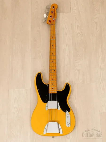 Бас-гитара Fender Precision Bass 1954 Vintage Reissue OPB54-75 S Butterscotch w/case Japan 1988