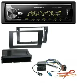 Pioneer Bluetooth USB DAB MP3 Autoradio für Audi A4 01-08 B6 B7 Symphony Quadloc