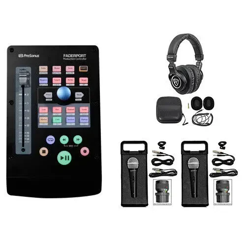 DAW-контроллер PreSonus FADERPORT V2 USB совместимый с Ableton Live, MCU/HUI с наушниками