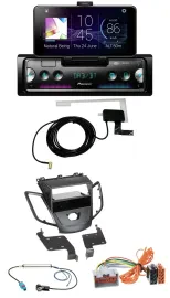 Pioneer DAB Bluetooth MP3 USB Autoradio für Ford Fiesta JA8 08-10 ohne Display s
