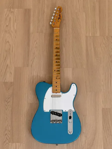 Электрогитара Fender Telecaster Vintage Lake Placid Blue w/case USA 1968