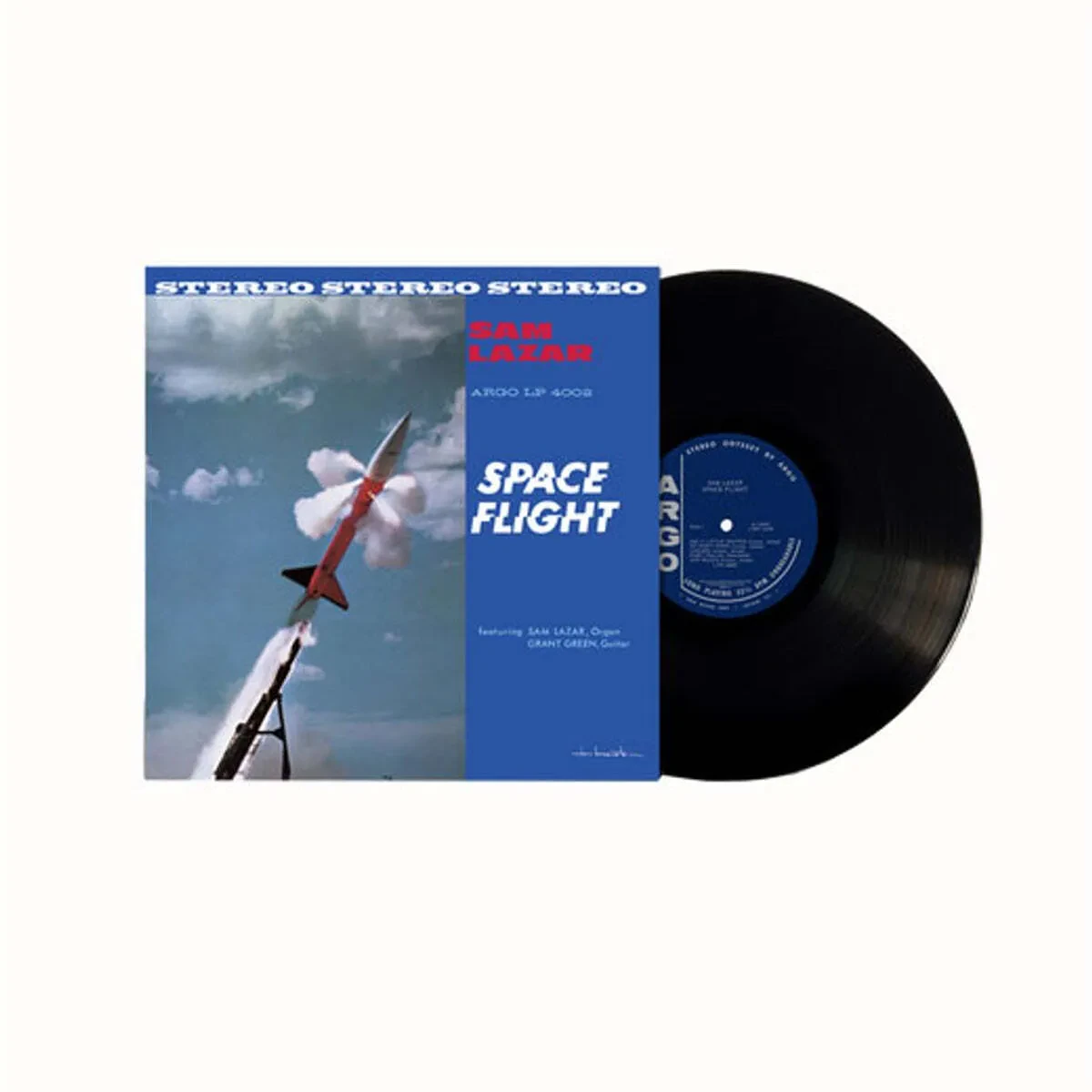 Виниловая пластинка Sam Lazar – Space Flight (Релиз 1960)