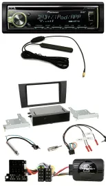 Pioneer MP3 USB CD DAB Lenkrad Autoradio für Audi A4 B5 1999-2001