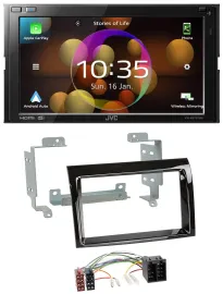 JVC DAB MP3 2DIN Bluetooth USB Autoradio für Fiat Ducato 2006-2011 Citroen Jumpe