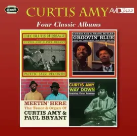 CD-диск Curtis Amy – The Blues Message / Groovin' Blue / Meetin' Here / Way Down (2CD)