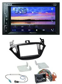 Автомагнитола для Opel Adam (с 2013), Opel Corsa E Pioneer 2-DIN Bluetooth USB DVD DAB MP3