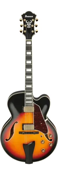 Электрогитара полуакустическая Ibanez AF95 Hollow Body Brown Sunburst