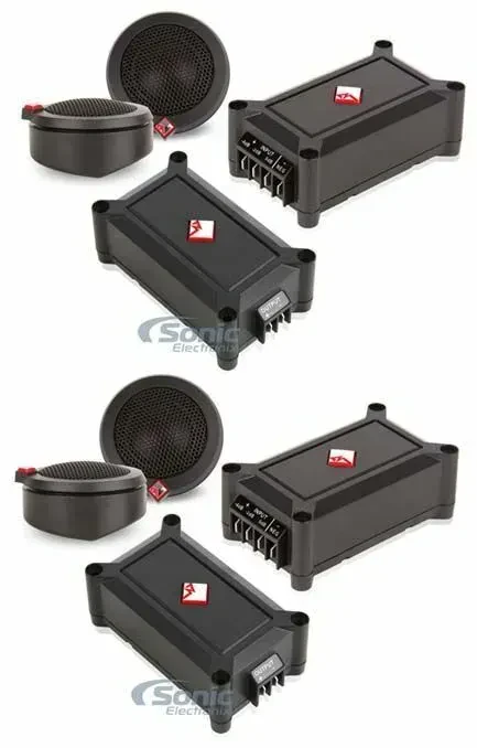 Твитер для авто Rockford Fosgate P1T-S Punch Series 1" 120W (набор, 4 шт.)