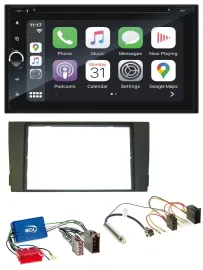 Blaupunkt 2DIN Bluetooth DAB USB DVD MP3 Autoradio für Audi A6 C5 01-05 Aktivsys