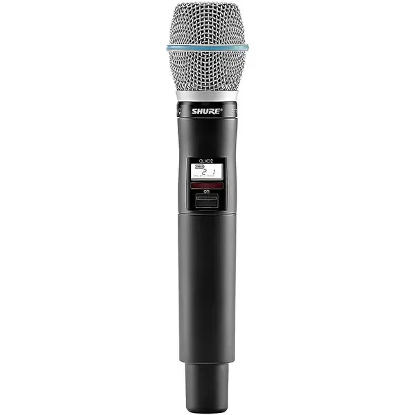 Передатчик для радиосистемы Shure QLXD2/BETA87C Wireless Handheld Microphone Transmitter Band H50