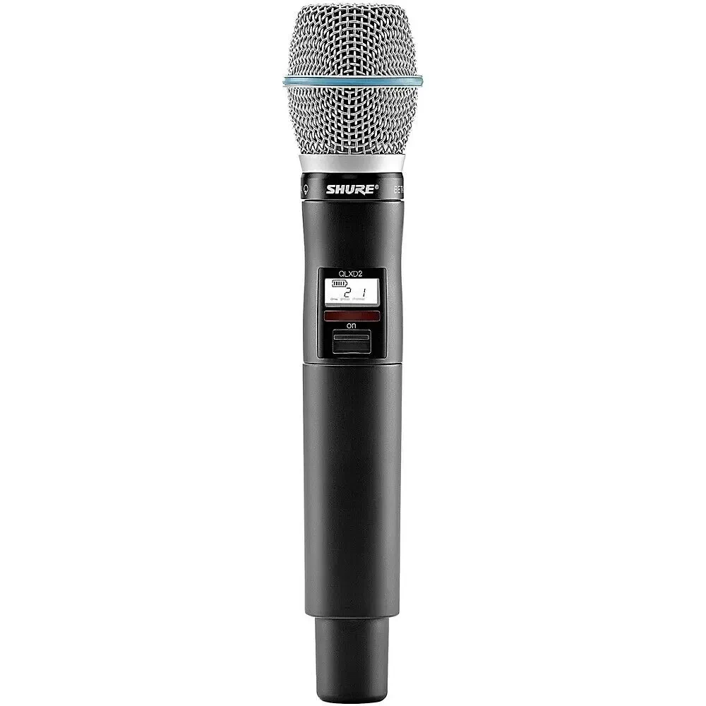 Передатчик для радиосистемы Shure QLXD2/BETA87C Wireless Handheld Microphone Transmitter Band H50