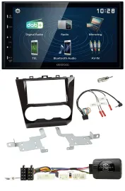 Kenwood 2DIN Bluetooth Lenkrad USB DAB Autoradio für Subaru Forester ab 2015