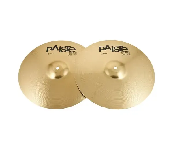 Тарелка барабанная Paiste 13" 101 Brass Hi-Hat (пара)