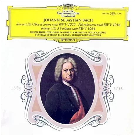 - Konzert Fur Oboe D'Amore Nach Bwv 1055 ∙ Flötenkonzert Nach Bwv 1056 ∙ Konzert Fur 3 Violinen Nach B (LP, Used)