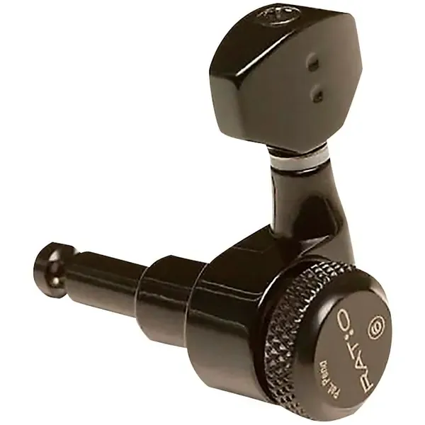 Колки гитарные Graph Tech Ratio 6-In-Line Lefty Electric Locking Tuning Machine Heads Black