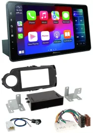 Автомагнитола Pioneer Bluetooth, DAB, USB, MP3 для Toyota Yaris (2011–2014) черная