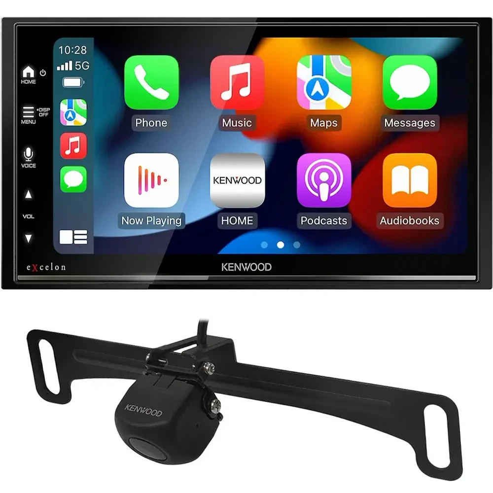 Автомагнитола Kenwood DMX809S 6.8" сенсорный экран, с камерой заднего вида 128°