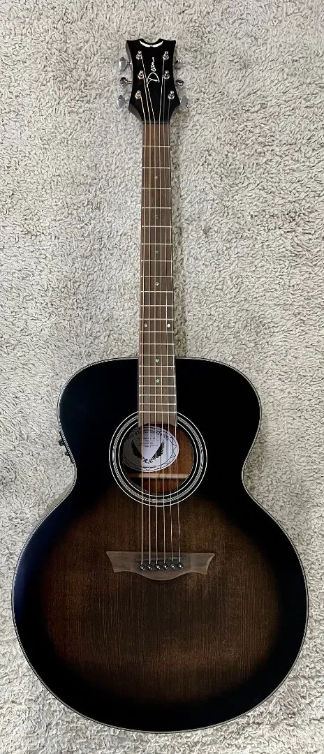 Dean St. Augustine Jumbo Acoustic-Electric Guitar, Vintage Burst # SA JUMBO E VB