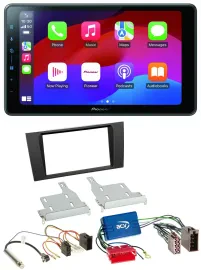 Pioneer Bluetooth 2DIN USB MP3 DAB Autoradio für Audi A4 99-01 B5 Symphony Aktiv