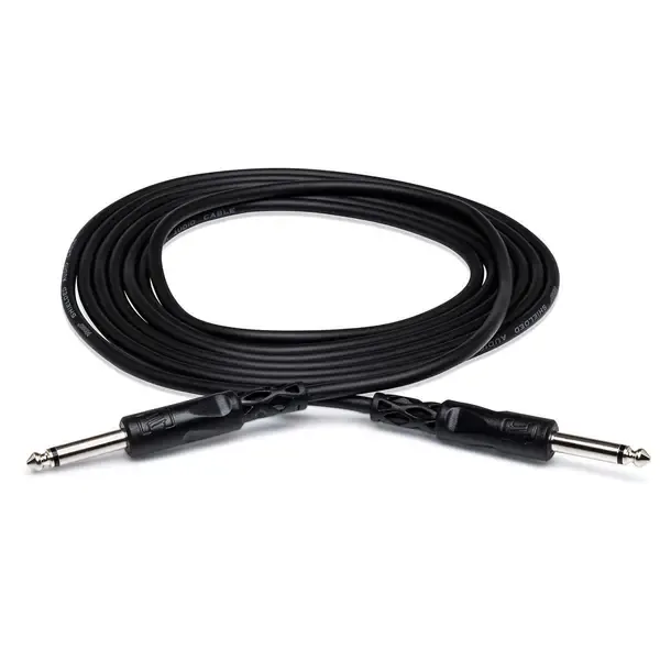 Коммутационный кабель Hosa 1' 1/4" Male Phone to 1/4" Male Phone Audio Interconnect Cable #CPP101