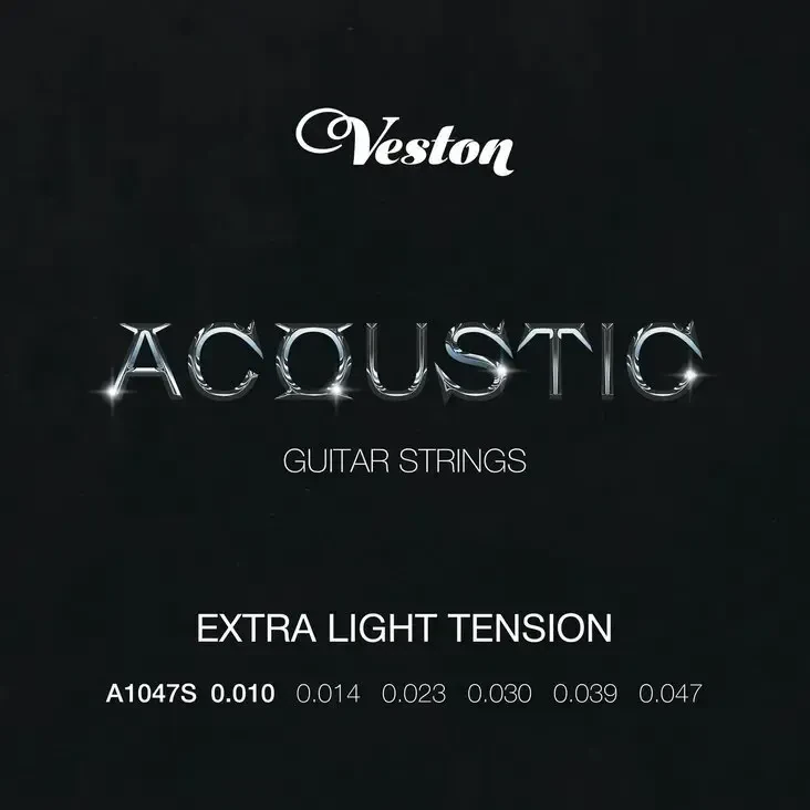 Струны для акустической гитары VESTON A1047 S