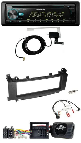 Pioneer MP3 Lenkrad CD USB DAB Autoradio für Mercedes A-Klasse 05-12 B-Klasse 05