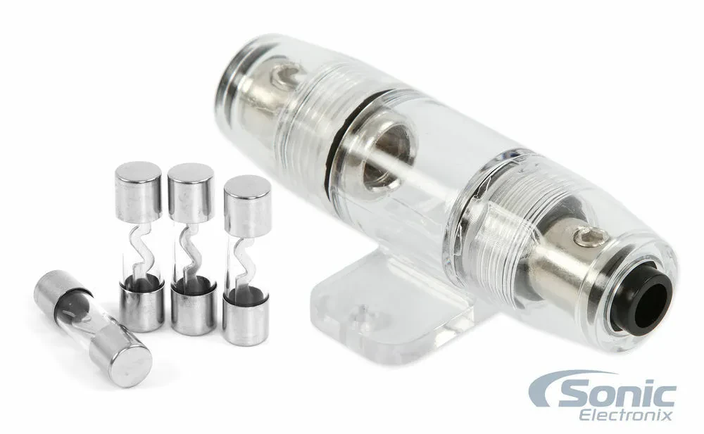 Belva BAGUH2 AGU Fuse Holder w/ 4 Pack of 60 Amp AGU Fuses