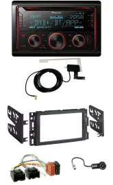 Pioneer 2DIN MP3 DAB USB CD Bluetooth Autoradio für Chevrolet Equinox Impala Mon