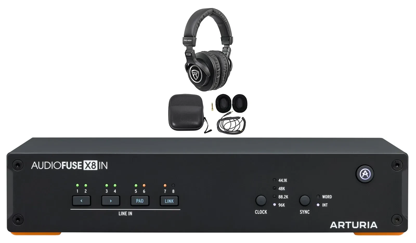 Arturia AUDIOFUSE X8 IN Add 8 Line Inputs to Audio Interfaces+Headphones