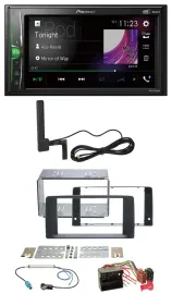 Pioneer MP3 DAB AUX 2DIN Bluetooth Autoradio für MAN TGA TGL TGM TGS TGX ab 2007