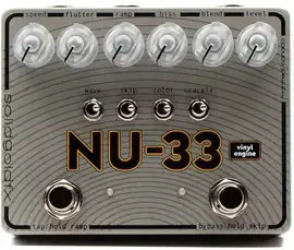 Педаль эффектов для электрогитары SolidGoldFX NU-33 Vinyl Engine
