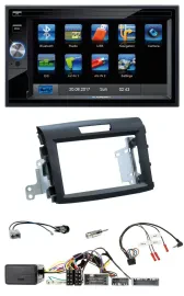 Blaupunkt Lenkrad USB Bluetooth TMC 2DIN Navigation für Honda CR-V FR5/FR6 ab 20