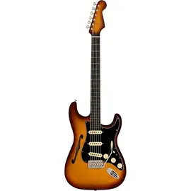Полуакустическая электрогитара Fender Suona Stratocaster Thinline Electric Guitar Violin Burst