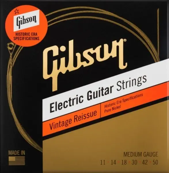 Струны для электрогитары Gibson SEG-HVR11Vintage Reissue 11-50