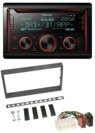 Автомагнитола для SsangYong Kyron (с 2005) Pioneer 2-DIN, DAB, Bluetooth, USB, CD