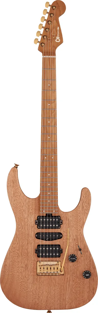 CHARVEL Pro-Mod DK24 HSH 2PT CM Mahogany, Caramelized Maple Fingerboard, Natural