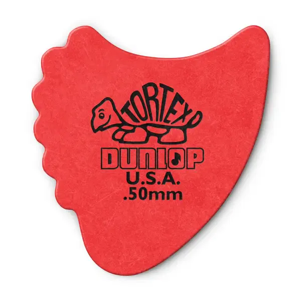 Медиаторы DUNLOP Tortex Fin 414R.50 Tortex Fin, 72 штуки, 0.50 мм