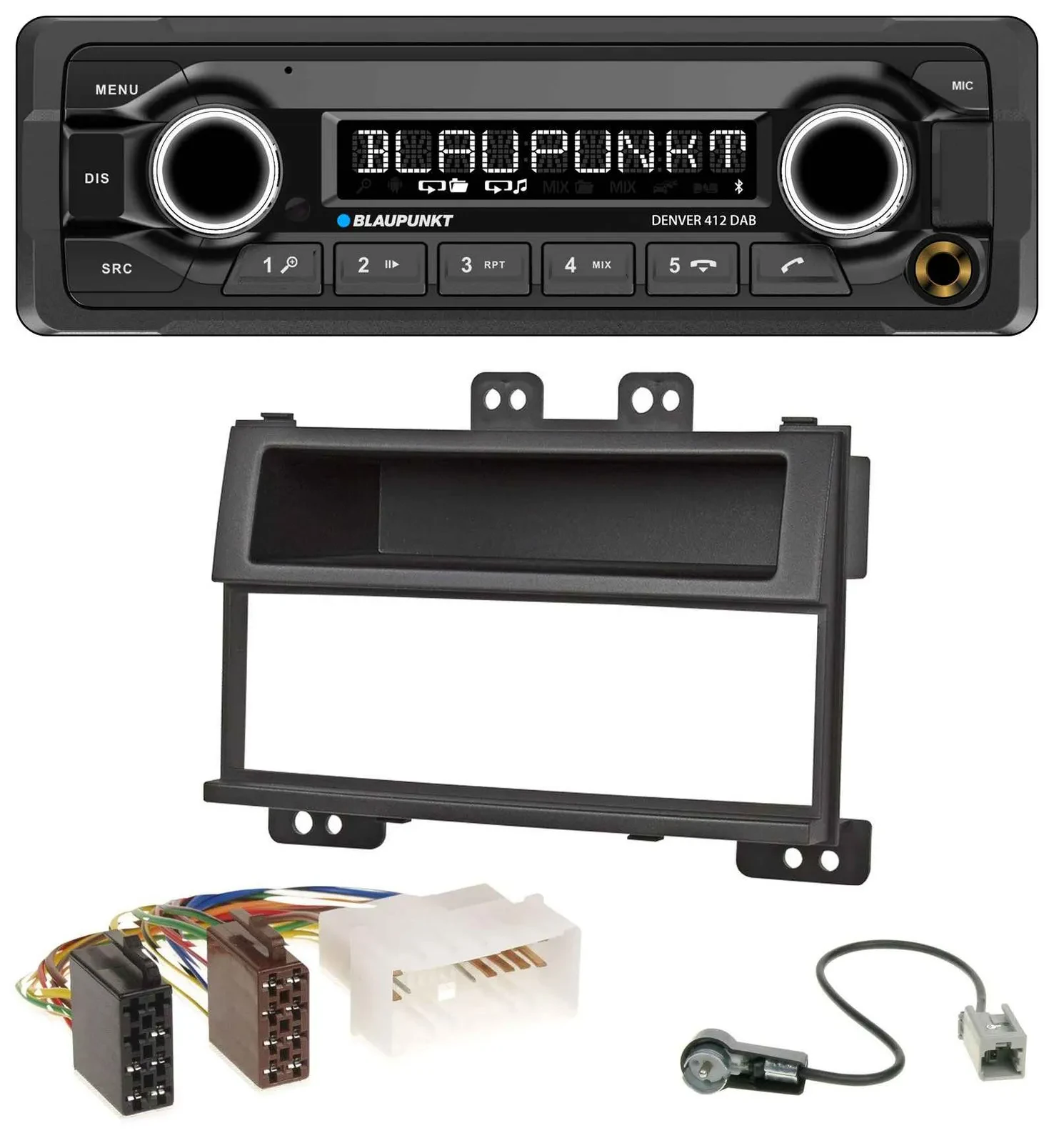 Blaupunkt Bluetooth DAB MP3 USB Autoradio für Hyundai i20 (2008-2011)