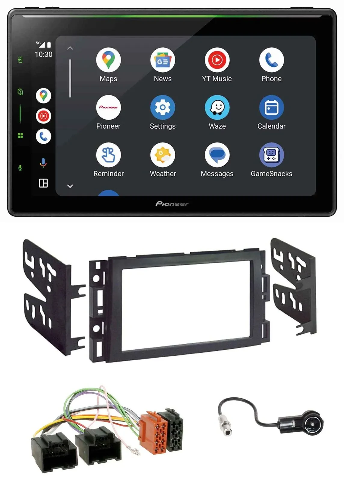 Pioneer 2DIN MP3 USB Bluetooth DAB Autoradio für Chevrolet Equinox Impala Monte