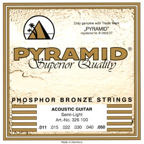 Струны для акустической гитары Pyramid 326100 Phosphor Bronze 11-50
