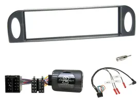Установочный комплект для автомагнитолы Caraudio24 для Citroen C5 2001–2005, адаптер рулевых кнопок, DIN