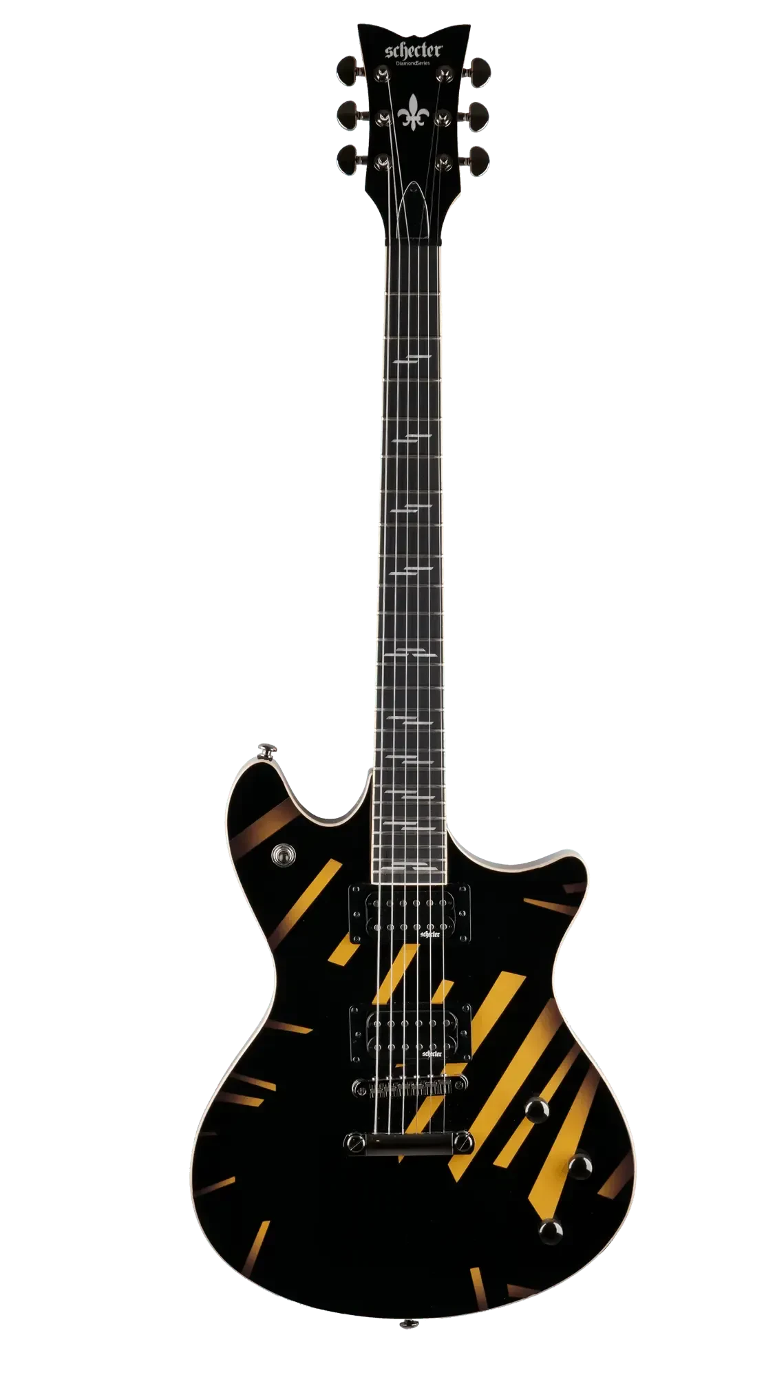 Электрогитара Schecter 20th Anniversary Hercules Tempest Gloss Black Yellow