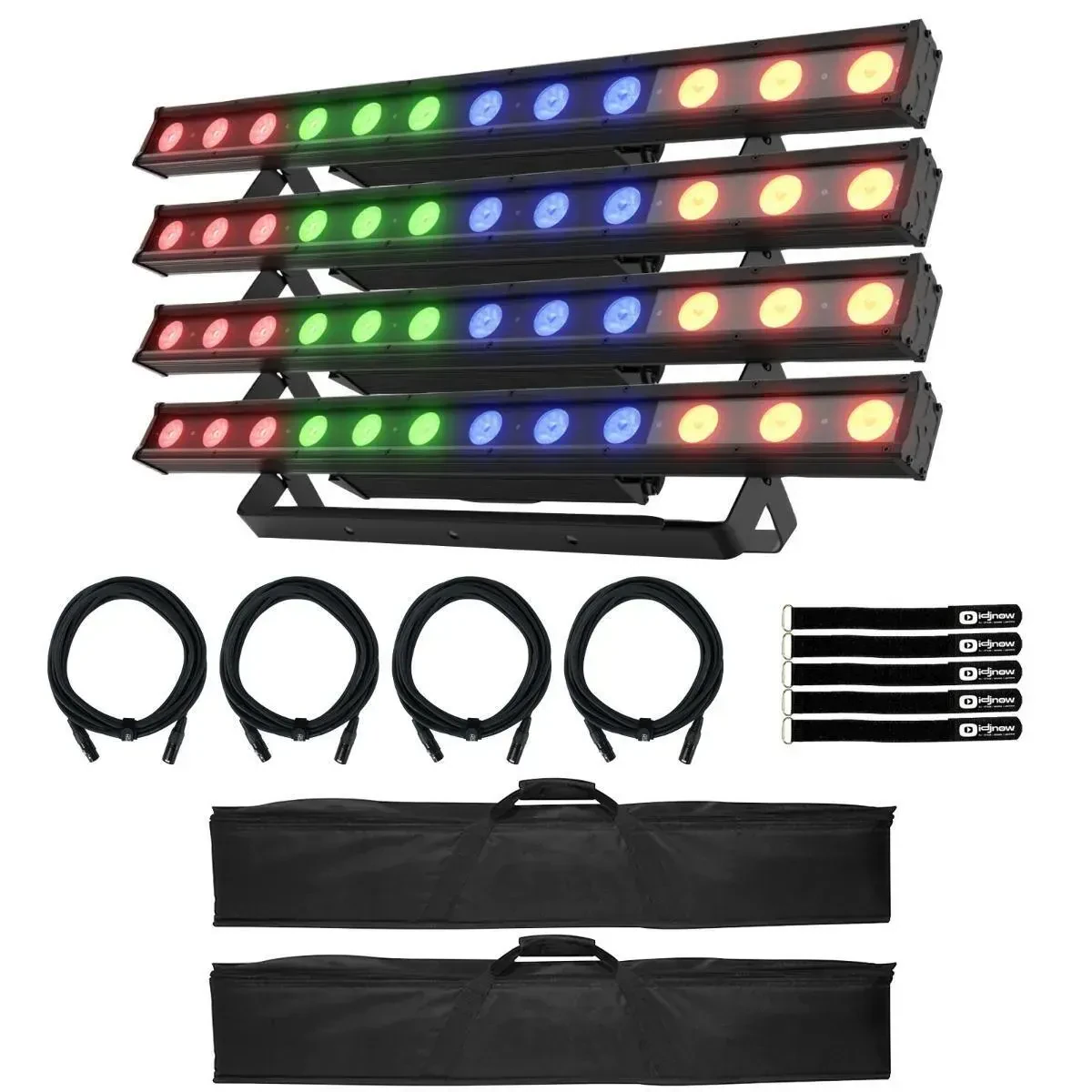 Светодиодный прибор Chauvet DJ COLORBAND-Q4-IP с аксессуарами (4 штуки)