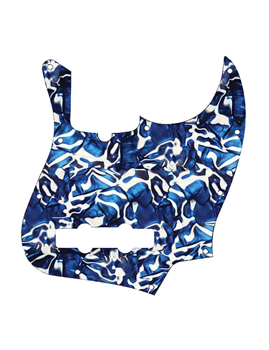 Панель для гитарной деки D'Andrea DPPJB-BSP Pro Pearl Jazz Bass Blue Swirl Pearl